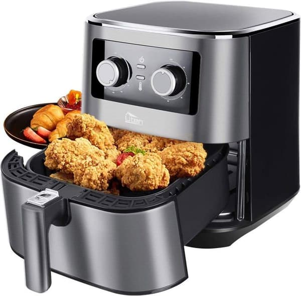 Uten elektrisk fritös