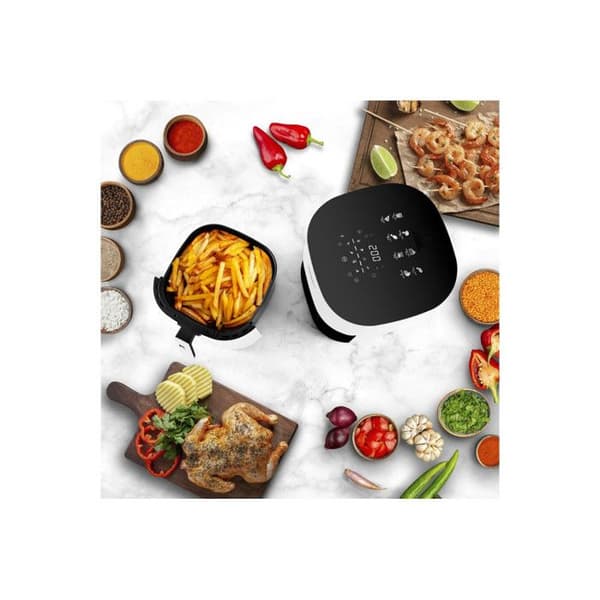 Kökskok Fritös DIGITAL OLJEFRI FRITUS 6,5L AIRMED6 WHITE