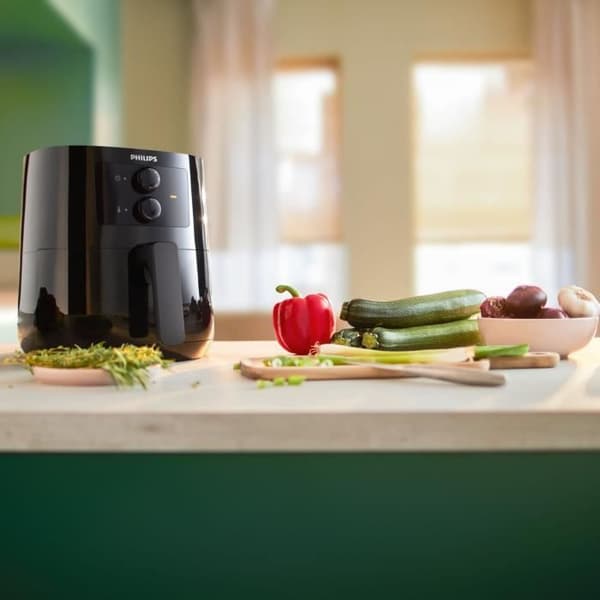 Fritös utan olja PHILIPS - Airfryer HD9200/90 Serie 3000 - Kapacitet 4,1L - För upp till 4 personer - 7 tillagningsprogram - 1400W