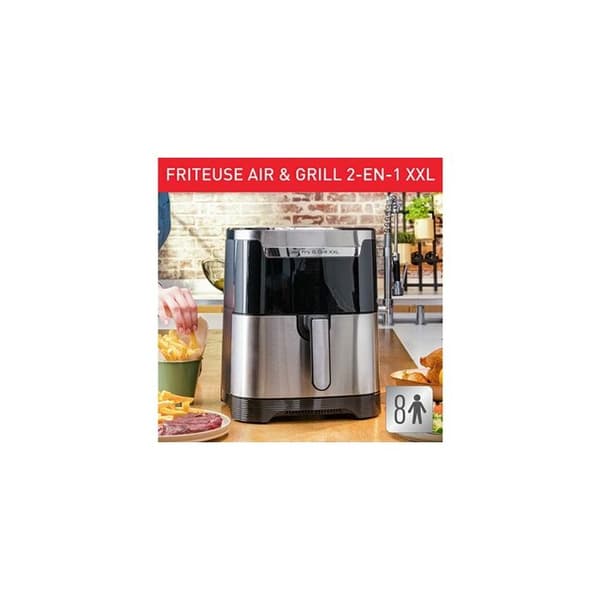 Oljefri fritös - Moulinex - EZ801D - 1830 W - 6,5 L - Rostfritt stål