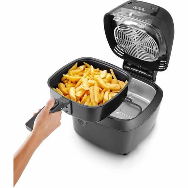 Varmluftsfrituregryde DeLonghi Sort 1400 W 1,25 kg