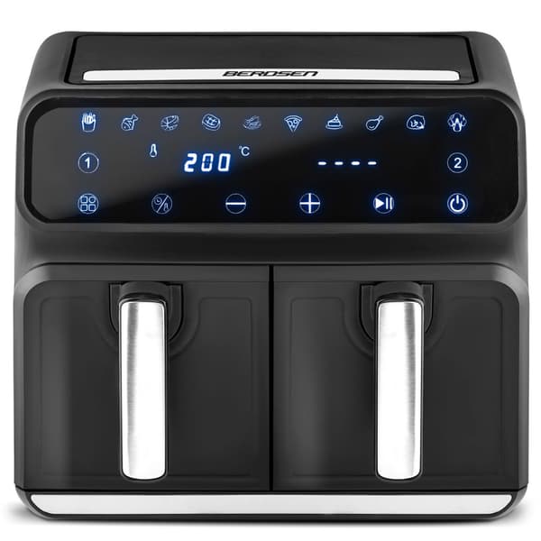 Airfryer BD-653, sort og sølv