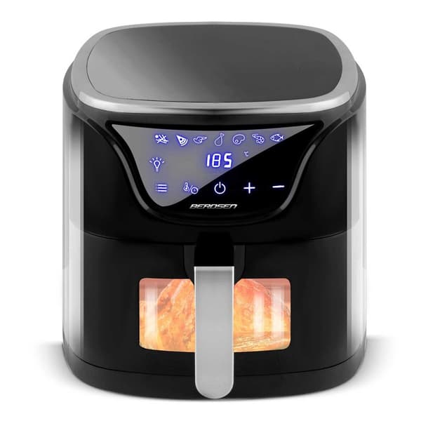 Airfryer BD-652, sort og sølv