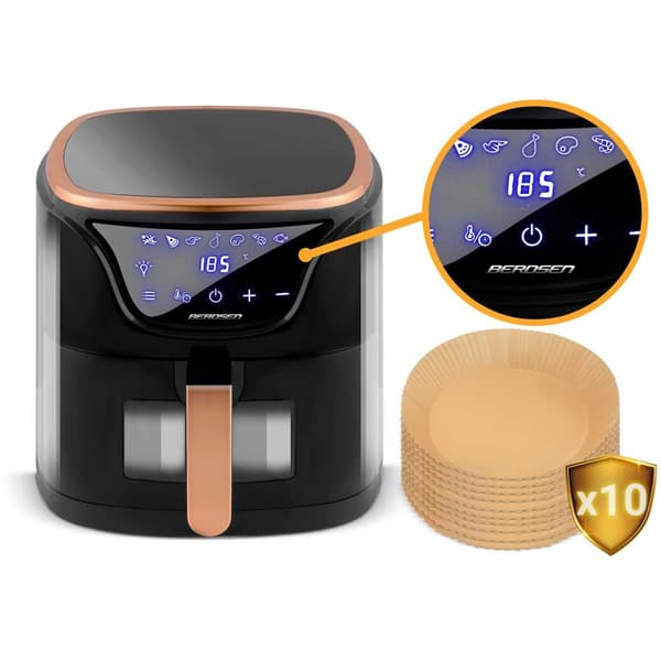 Airfryer BD-652 sort og guld
