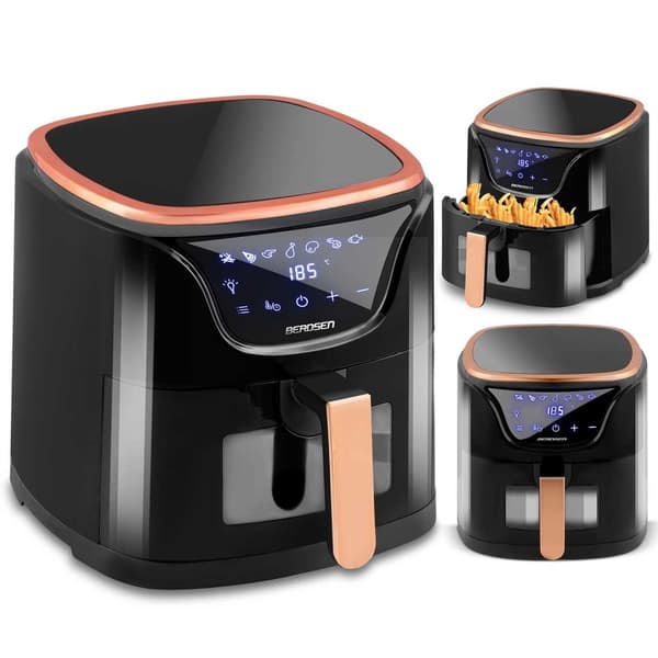 Airfryer BD-652 svart och guld