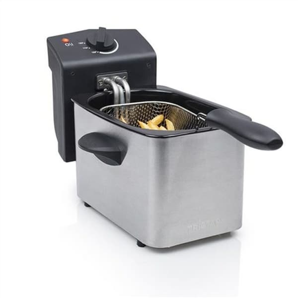 Fritös Tristar FR-6919 2 L Grå 800 W Svart, Rostfritt stål