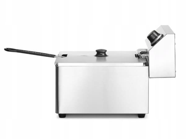 Gastronomisk friture HENDI Kitchen Line 8L, 3500W, 230V, med kurv og låg