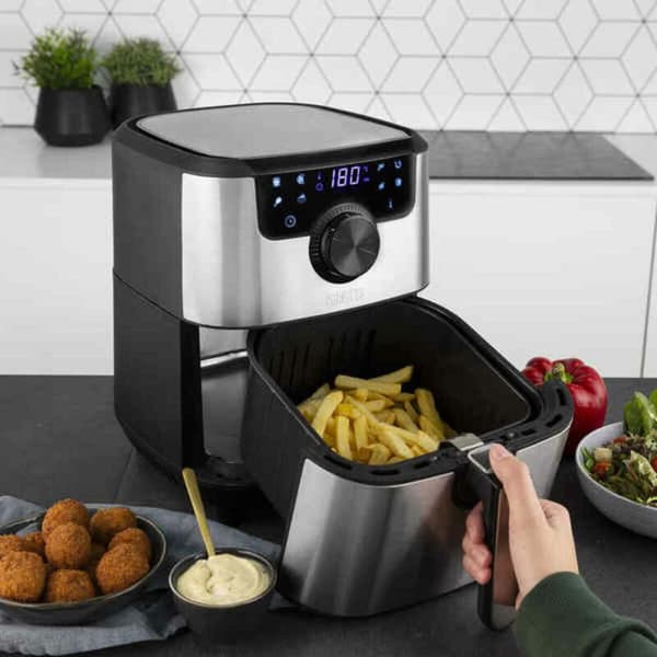 Luftfritös Princess 182033 Silvrig 1500 W 4,5 L