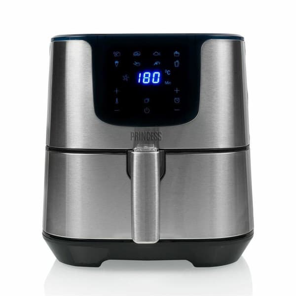Luftfritös Princess 01.182060.01.001 1700 W 5,5 L Silvrig