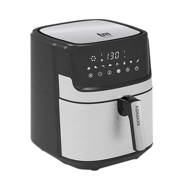 Luftfritös TM Electron 1700 W 5,5 L Silvrig
