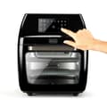 Miniatyrbild 4 av 10: Luftfritös Black & Decker BXAFO1200E Svart 1700 W 12 L