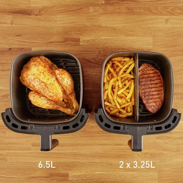 Varmluftsfrituregryde Tefal EY801D15 1650 W 6,5 L Sort Stål