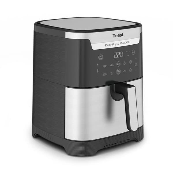 Varmluftsfrituregryde Tefal EY801D15 1650 W 6,5 L Sort Stål