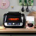 Pikkukuva 8 / 11: Airfryer Grillillä, Lisätarvikkeilla ja Reseptivihkolla InnovaGoods Fryinn 12-in-1 6000 Musta Teräs 3400 W 6 L