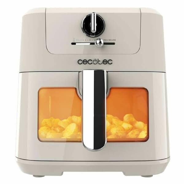 Airfryer Cecotec CECOFRY ANTIQUE 5000 Valkoinen Musta 1500 W 5 L Valkoinen