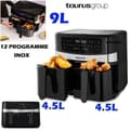 Miniatyrbild 3 av 5: Fritöskan utan olja - Taurus - AirFry Digital Duo - 2 korgar - 9 liter - 2600 Watt
