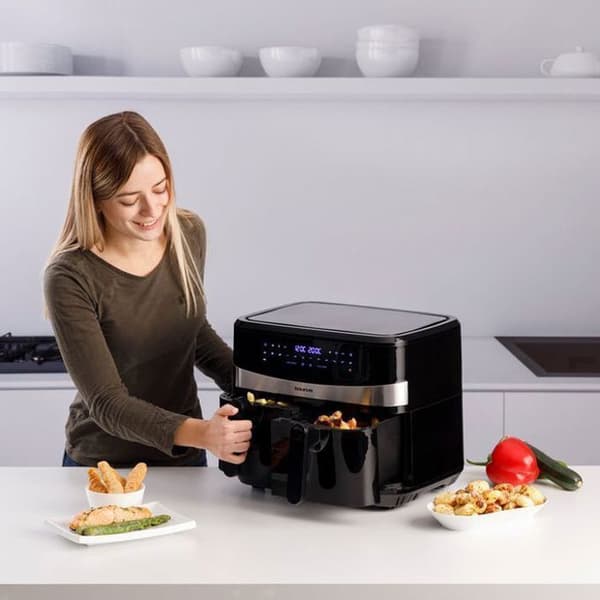 Fritöskan utan olja - Taurus - AirFry Digital Duo - 2 korgar - 9 liter - 2600 Watt