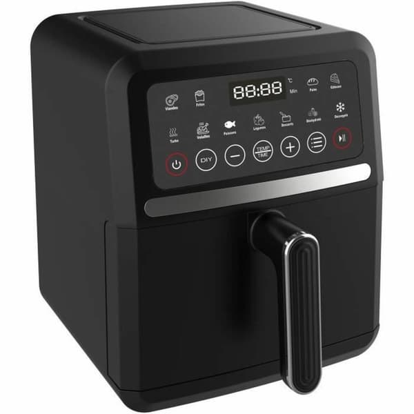 Airfryer Little Balance Crousty light 1500 W 5 L musta