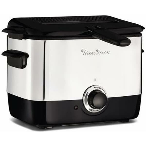 Fritös Moulinex AF220010 Silvrig 1000 W 1 L Svart, Rostfritt stål