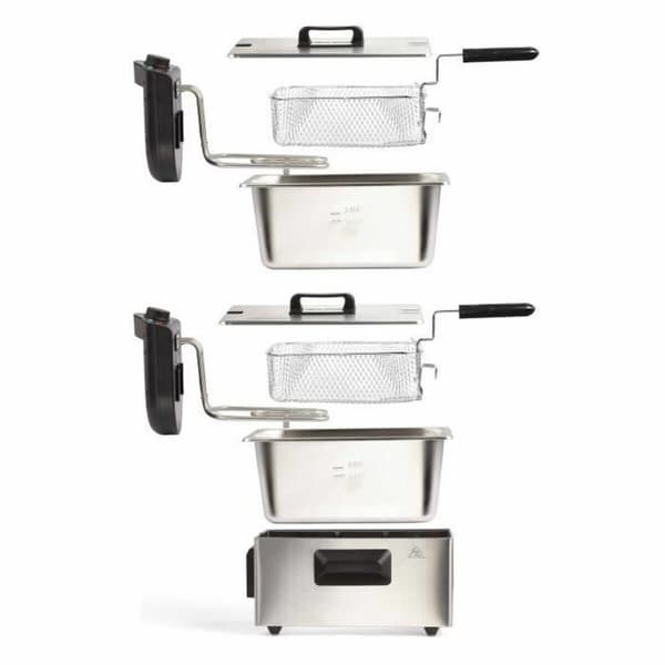 Fritös Livoo DOC217 3300W Silvrig 6 L