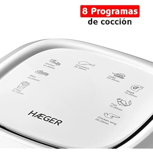 Haeger Aero Fryer 2,2 L Vit