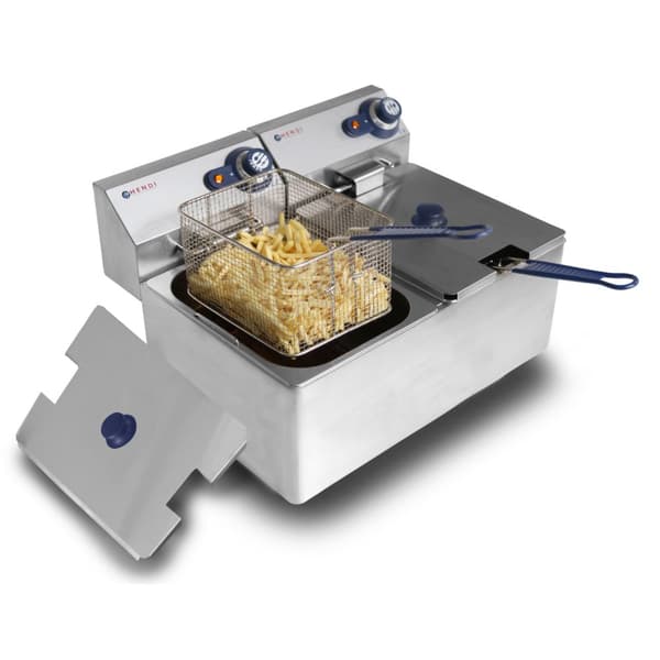 Blue Line dobbeltfrituregryde 230V 2x3300W 2x6L