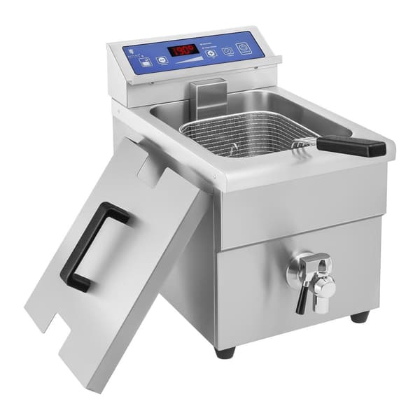 Induktionsfritös med kran 230V Royal Catering 10L