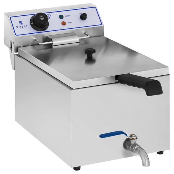 Ammattimainen kalankeitin hanalla 3000W 17L Royal Catering RCEF 15E