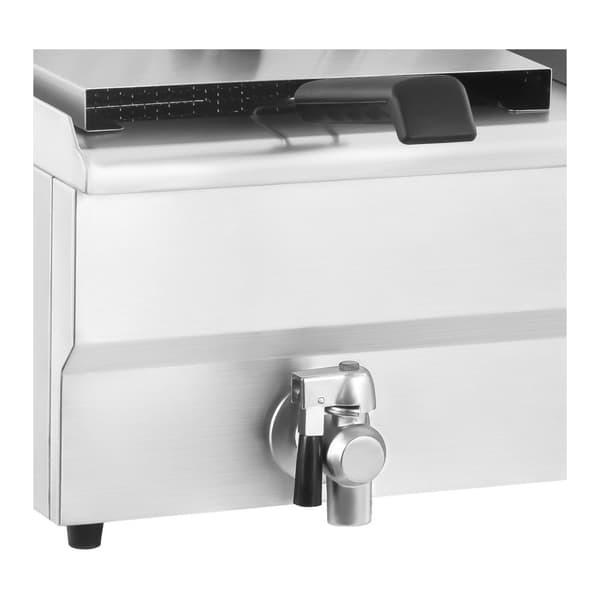 Professionel cateringfrituregryde med hane 230V 10L