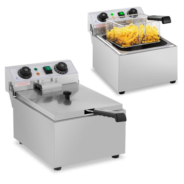 Elektrisk cateringfriture TIMER 230 V 3200W 10 L