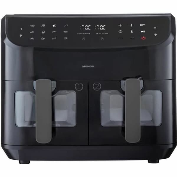 Luftfritös Medion LIFE P20 Svart 2600 W 8,7 l