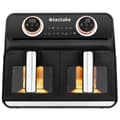 Miniatyrbillede 5 af 11: Airfryer Samurai, 2 rum, 7 programmer, 2400W - sort