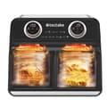 Miniatyrbillede 6 af 11: Airfryer Samurai, 2 rum, 7 programmer, 2400W - sort