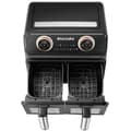 Miniatyrbillede 8 af 11: Airfryer Samurai, 2 rum, 7 programmer, 2400W - sort