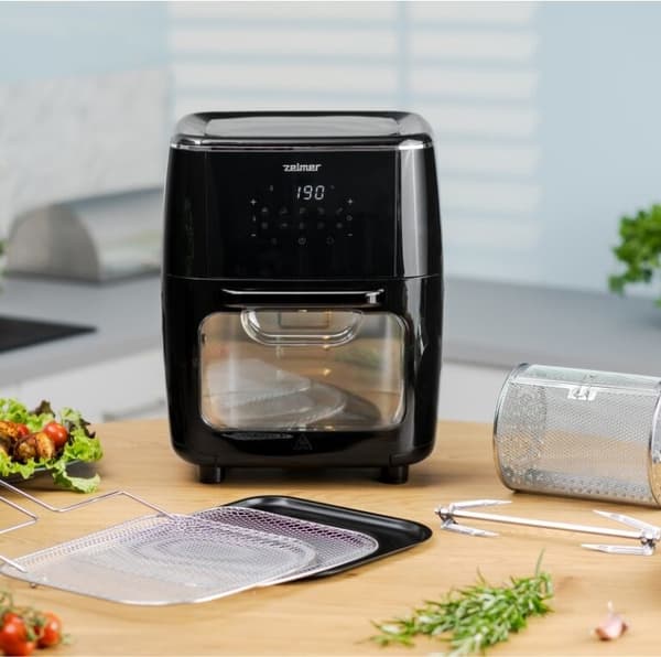 Zelmer ZAF7120 frituregryde Single 12 L Standalone 1700 W Fedtfattig frituregryde Sort