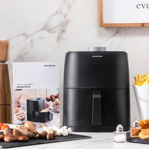Luftfritös InnovaGoods Fryinn Lite 2000 Svart 1200 W 2 L