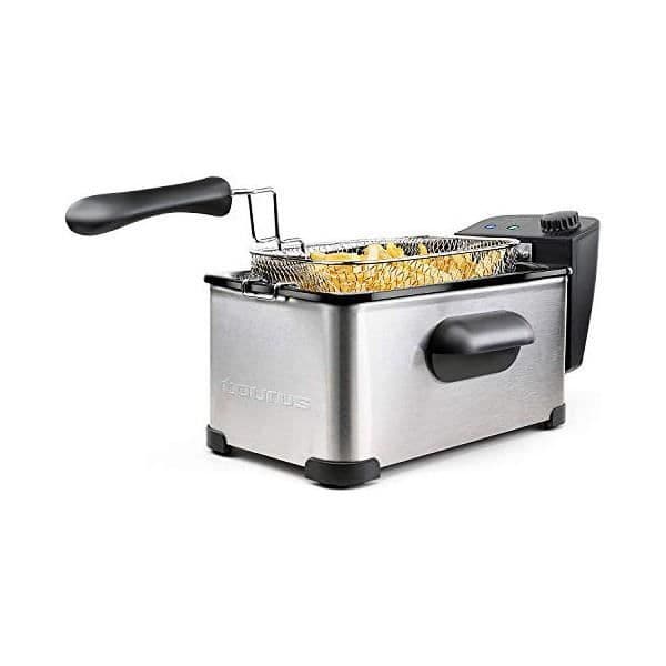 Taurus Fritös 973967000 3 L 2000W Silver Rostfritt stål