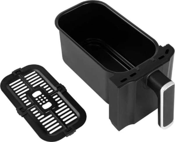 Ecg AF 8300 Dual Fry Hot Air Fryer, 5,2 L + 3,1 L, Temperaturinställning 80-200°C, 60 min timer