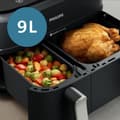 Pikkukuva 2 / 6: Airfryer Philips Na351.00 Musta 9 L