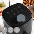Miniatyrbillede 5 af 11: Varmluftsfrituregryde InnovaGoods Fryinn Lite 2000 Sort 1200 W 2 L