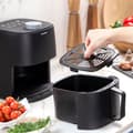 Miniatyrbillede 7 af 11: Varmluftsfrituregryde InnovaGoods Fryinn Lite 2000 Sort 1200 W 2 L