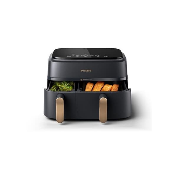 Philips Fryer - Dubbelkorg Airfryer - NA352/00