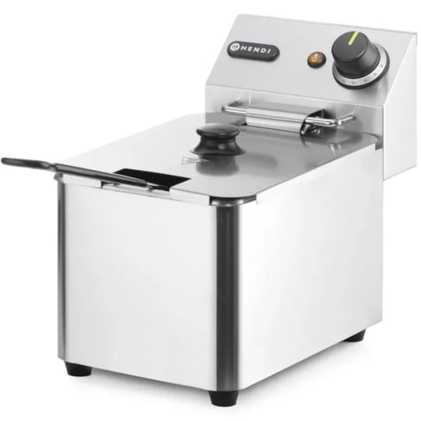 Kitchen Line catering frituregryde 3kW 230V 4L - Hendi 205808 Sølv