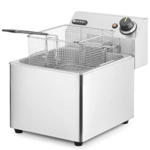 Kitchen Line catering frituregryde 3,5kW 230V 8L - Hendi 205822