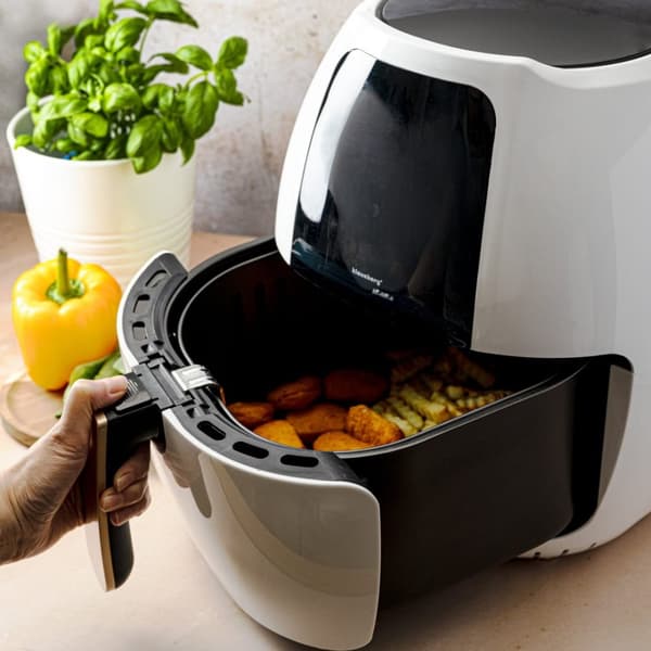 STOR FRIT?GER HVID 7,7L 1800W KLAUSBERG LUFTFRIT?GER KB-7709