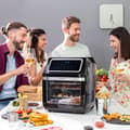 Miniatyrbild 3 av 11: Luftfritös InnovaGoods Fryinn Pro Max 12000 Svart 1800 W 12 L Rostfritt stål