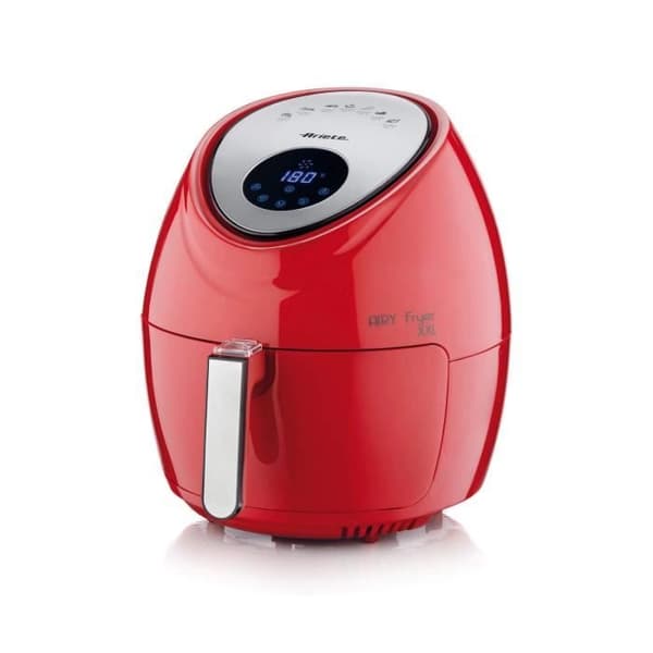 AIRFRYER MAX 2,5 KG RÖD 4618 ARIETE Röd, Rostfritt stål