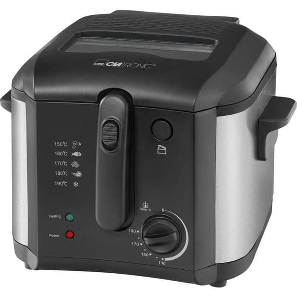 Fritös - CLATRONIC - FR 3649 - 1600W - 2,5L - Svart