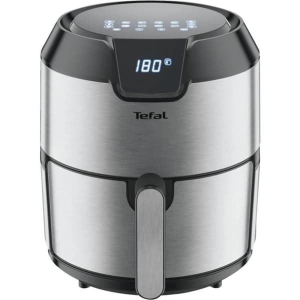 Tefal Fryer Easy Fry EY401D fritös Varmluftsfritös 4,2 L Unik Svart, Rostfritt stål Fristående 1500 W
