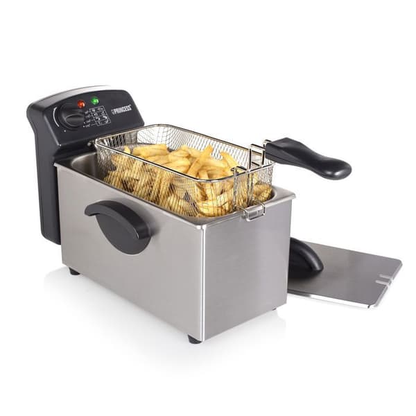 Princess 182626 Fritös - 4 portioner - 2000 W - 3 liter Rostfritt stål